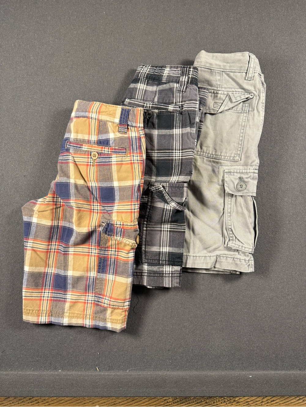 Old Navy Set of 3 Cargo Shorts Boys Size 8